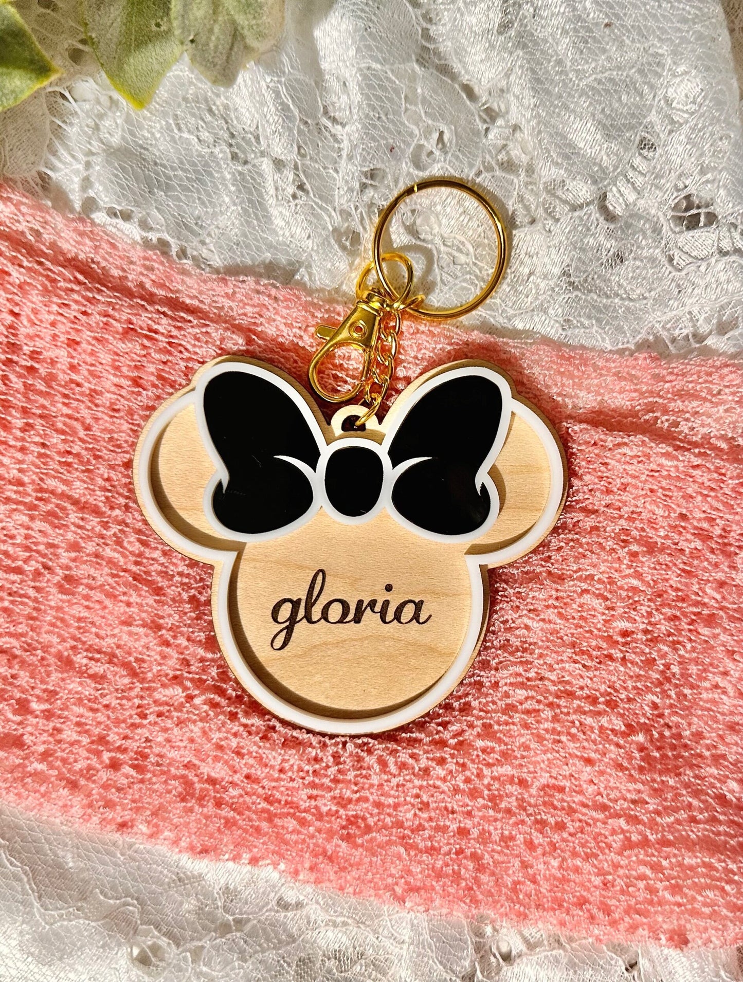 Girl Mouse Tag