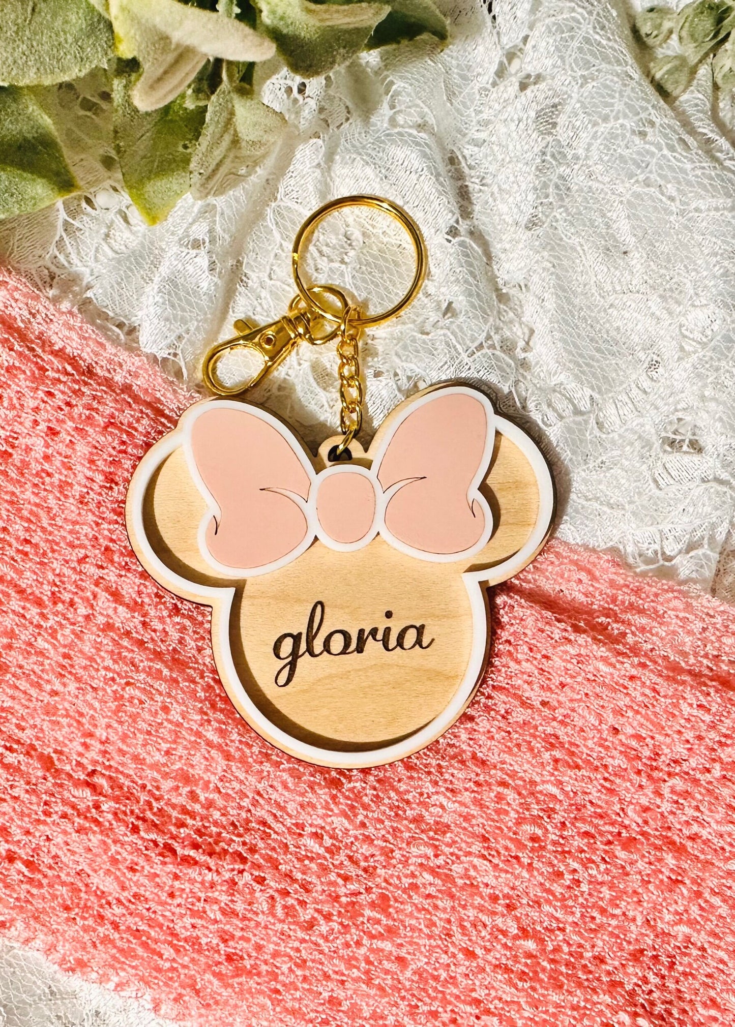 Girl Mouse Tag