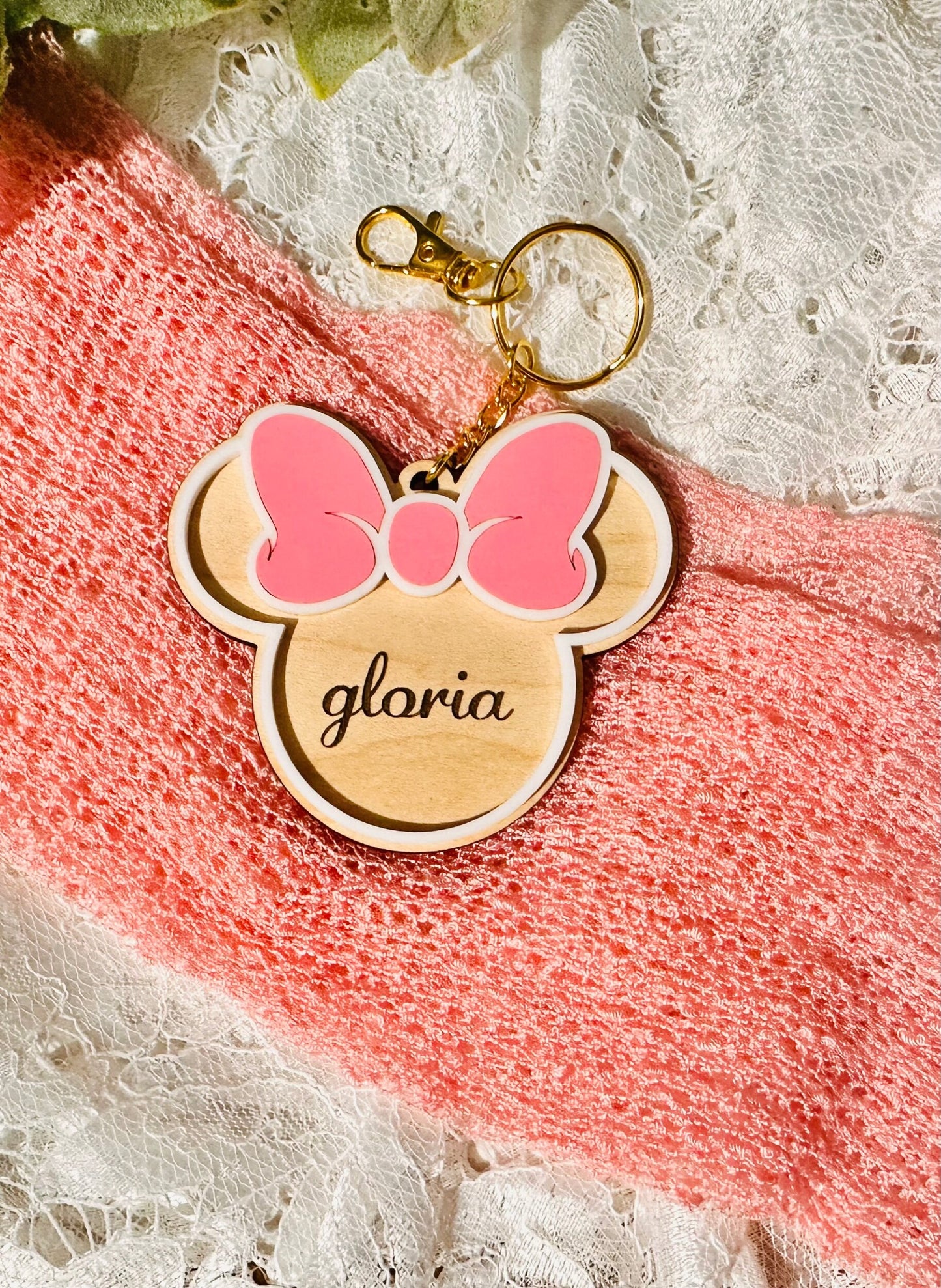 Girl Mouse Tag